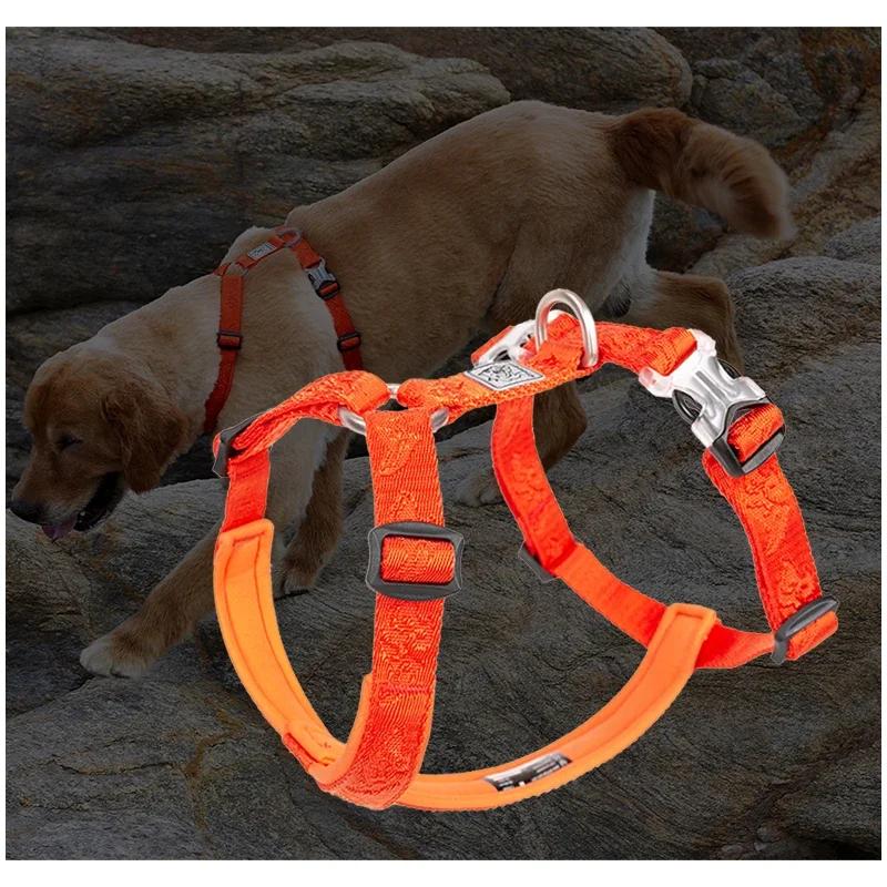 TRUELOVE Pet Hairy Usag Premium Trail Runner No-Pull Harnais pour chien 3M Sangles réfléchissantes C