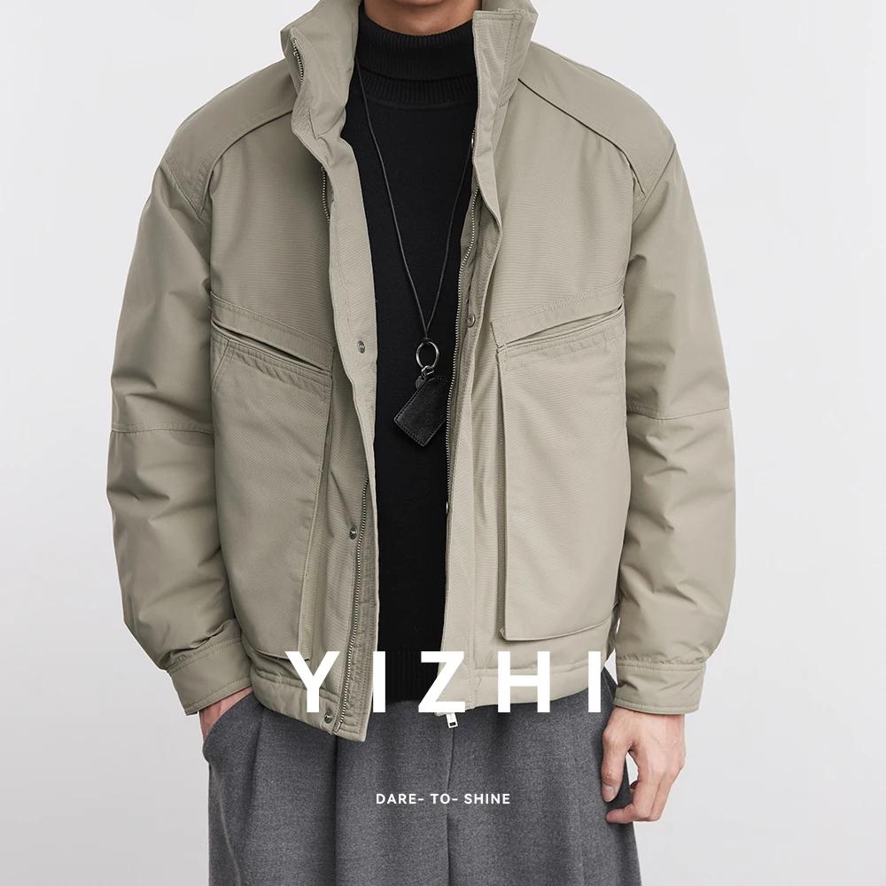 Veste d'hiver pour homme en duvet de canard blanc 90% 2025 Nouvelle veste épaisse résistante au froi