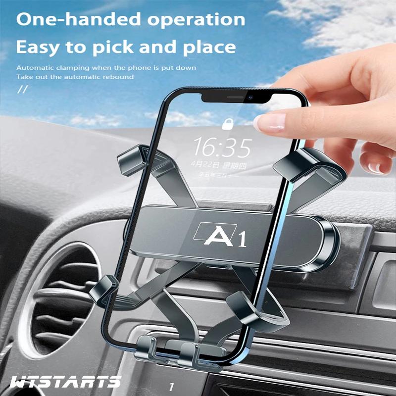 Support de téléphone de voiture pour Audi A1, 8X Sportback, navigation GPS réglable, support d'invit