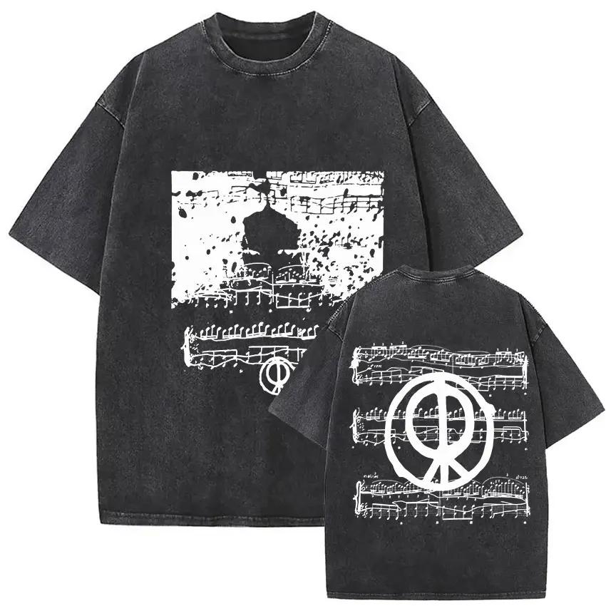 Rosalia Lux Tour Album 2025 Vintage lavé t-shirts hommes femmes décontracté surdimensionné coton T-s