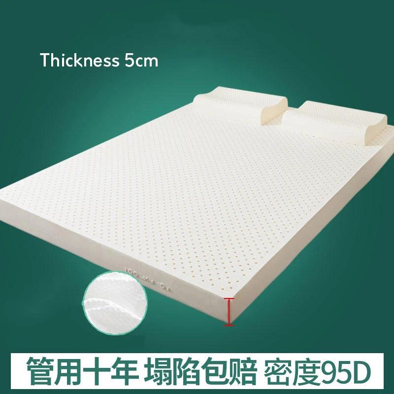 Matelas en latex naturel importé de Thaïlande, coussin en caoutchouc 100%, tatami domestique pour de