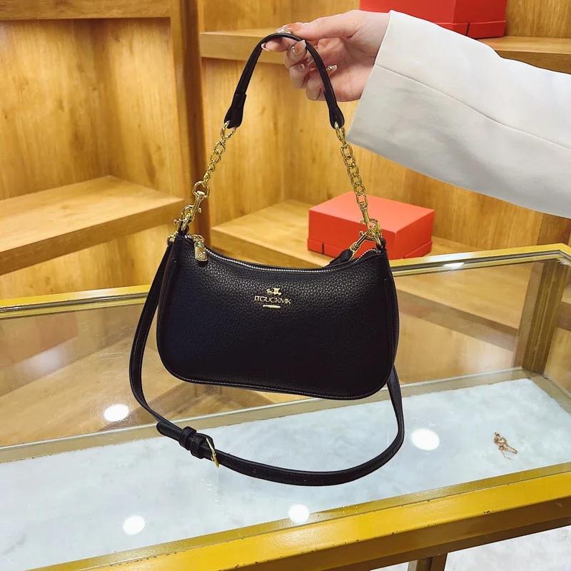 Sac à langer en cuir haut de gamme pour femmes, style classique, design parisien, décontracté, simpl