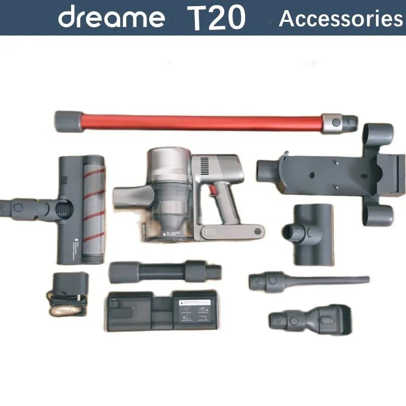 Dreame T20 – accessoires d'origine, filtre HEPA, brosse à rouleau, moteur, tasse à poussière, Tube h
