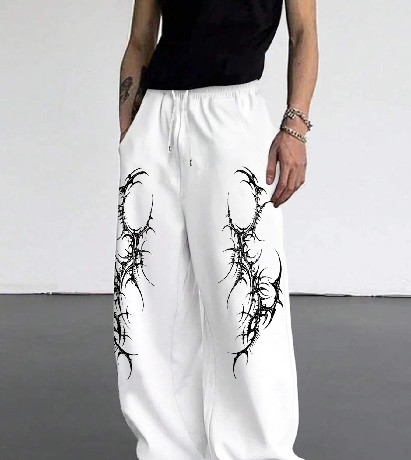 Nouveautés Mode Été 2026 : Pantalons Sport et Décontractés Imprimés 3D Style Gothique Rétro Hip-hop,