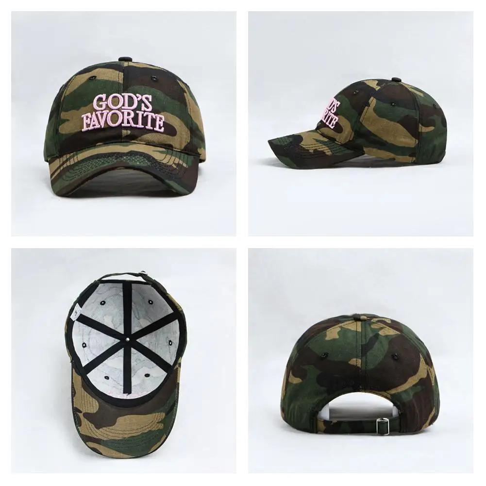 Casquette de Baseball rétro avec lettres brodées, Camouflage, tactique de Jungle, grande circonféren