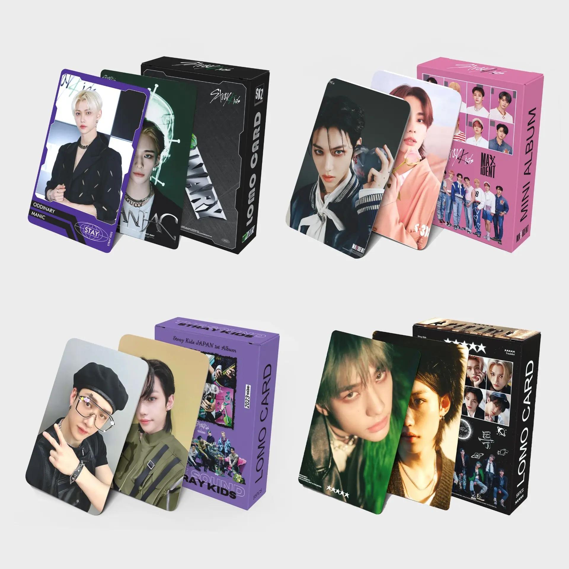 Ensemble de 55 cartes Lomo Stray Kids, Ginet Karma Do It ATE Album, cartes photo à thème, collection