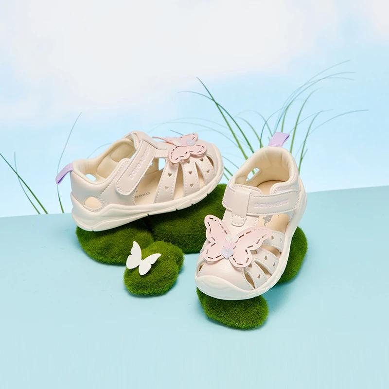 Sandales d'été Dave Bella pour tout-petits, chaussures décontractées pour bébés filles, premières ch