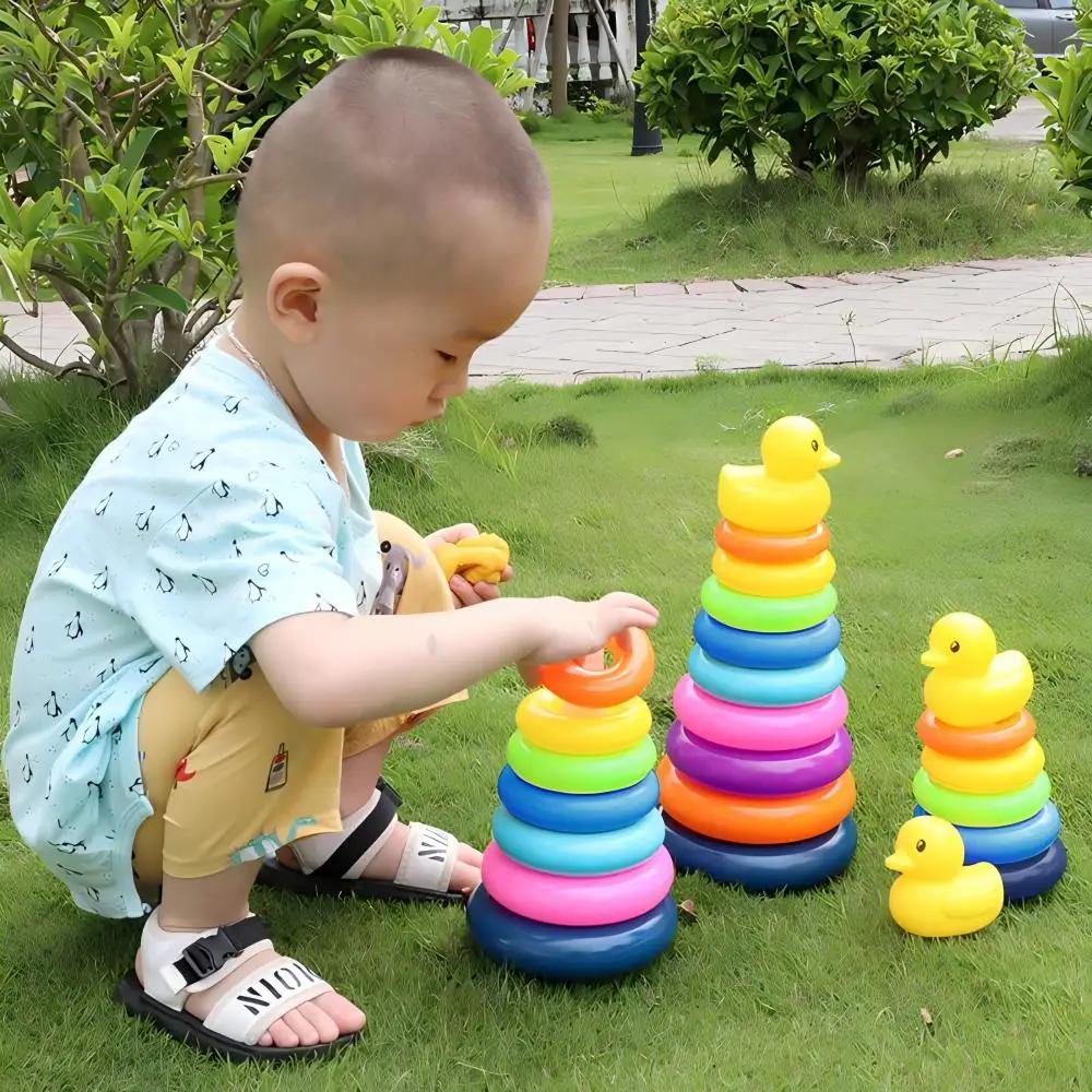 Jouet Montessori pour bébé, tour à boule roulante, jeux éducatifs pour bébés, piste à empiler, jouet