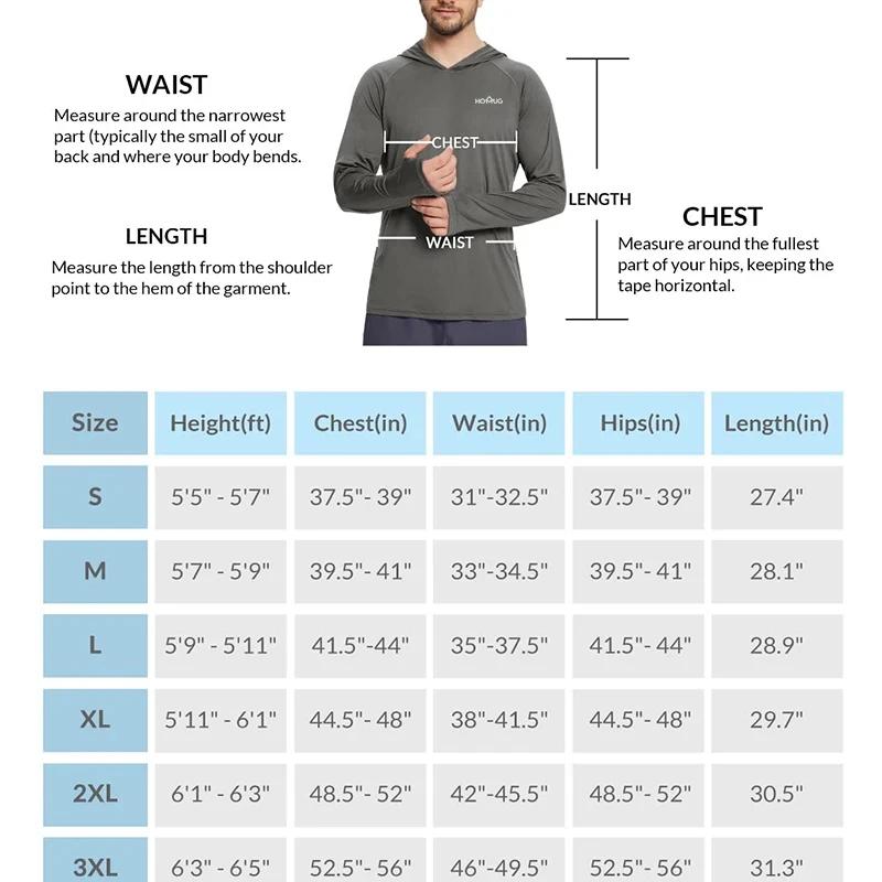 T-Shirt à capuche pour hommes, Performance UPF50 +, manches longues, décontracté, Protection solaire