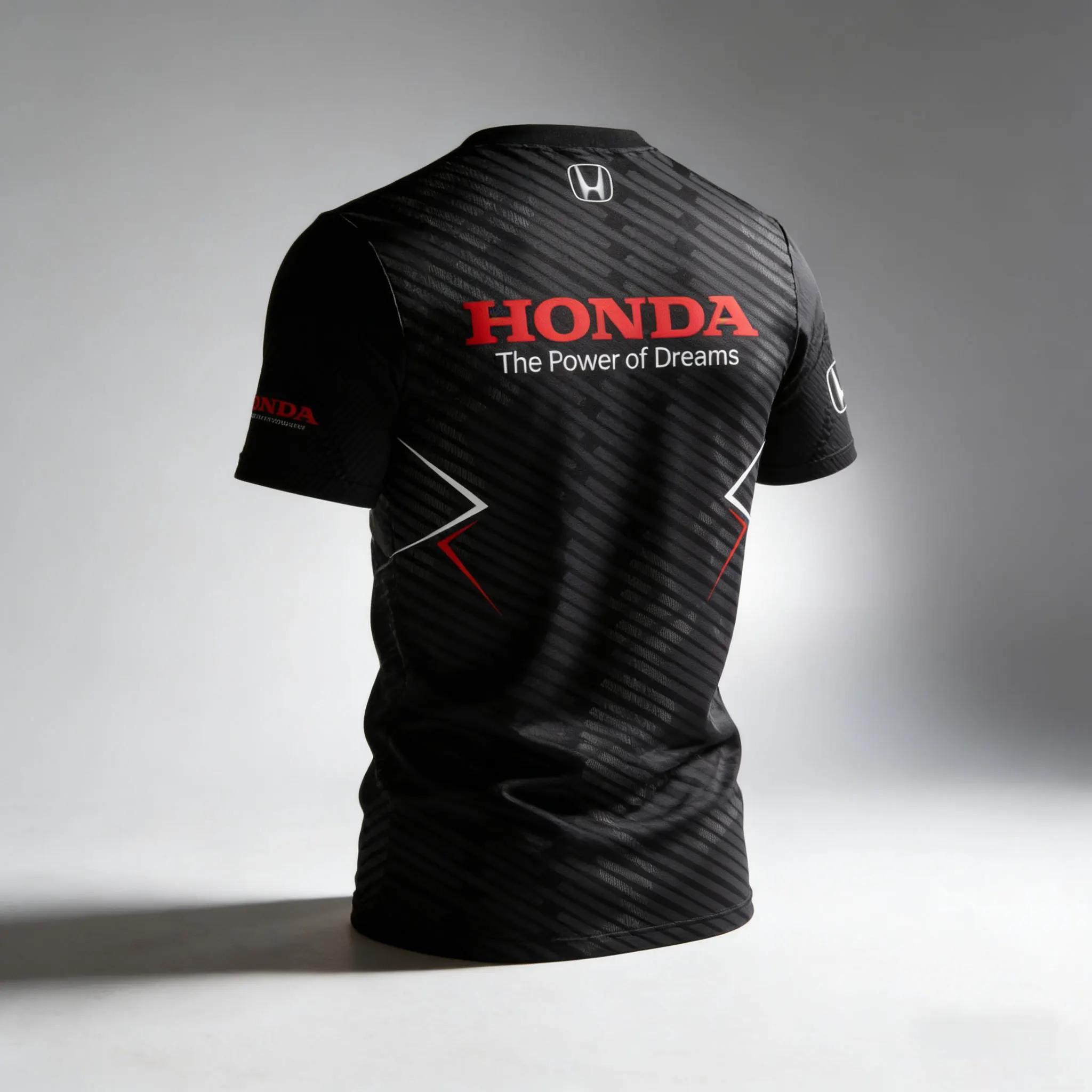 T-shirt de course HONDA, équipe de course Honda, T-shirt environnant, sport, Fitness, activités de p