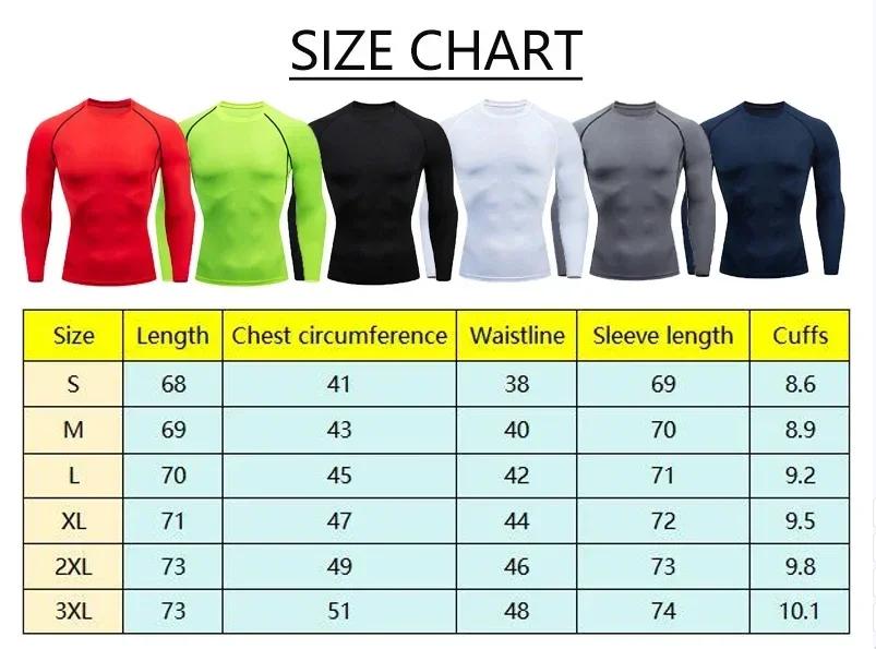 Haut de course pour hommes, Logo personnalisé imprimé, chemise ajustée, manches longues, sous-vêteme