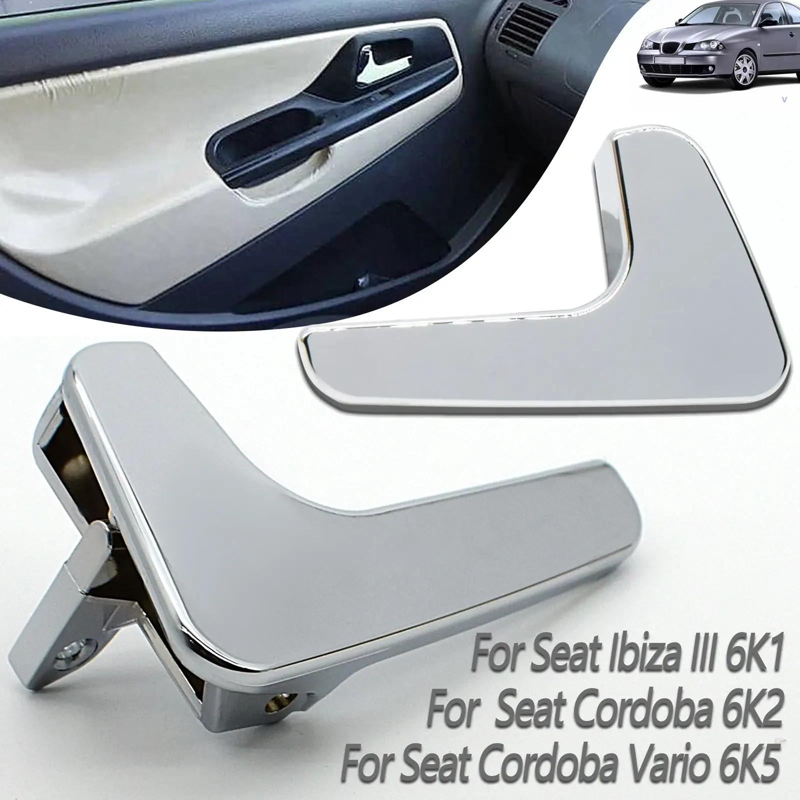 Poignée de porte intérieure de voiture, gauche droite, pour Seat Cordoba 6K2 Ibiza III 6K1 Cordoba V