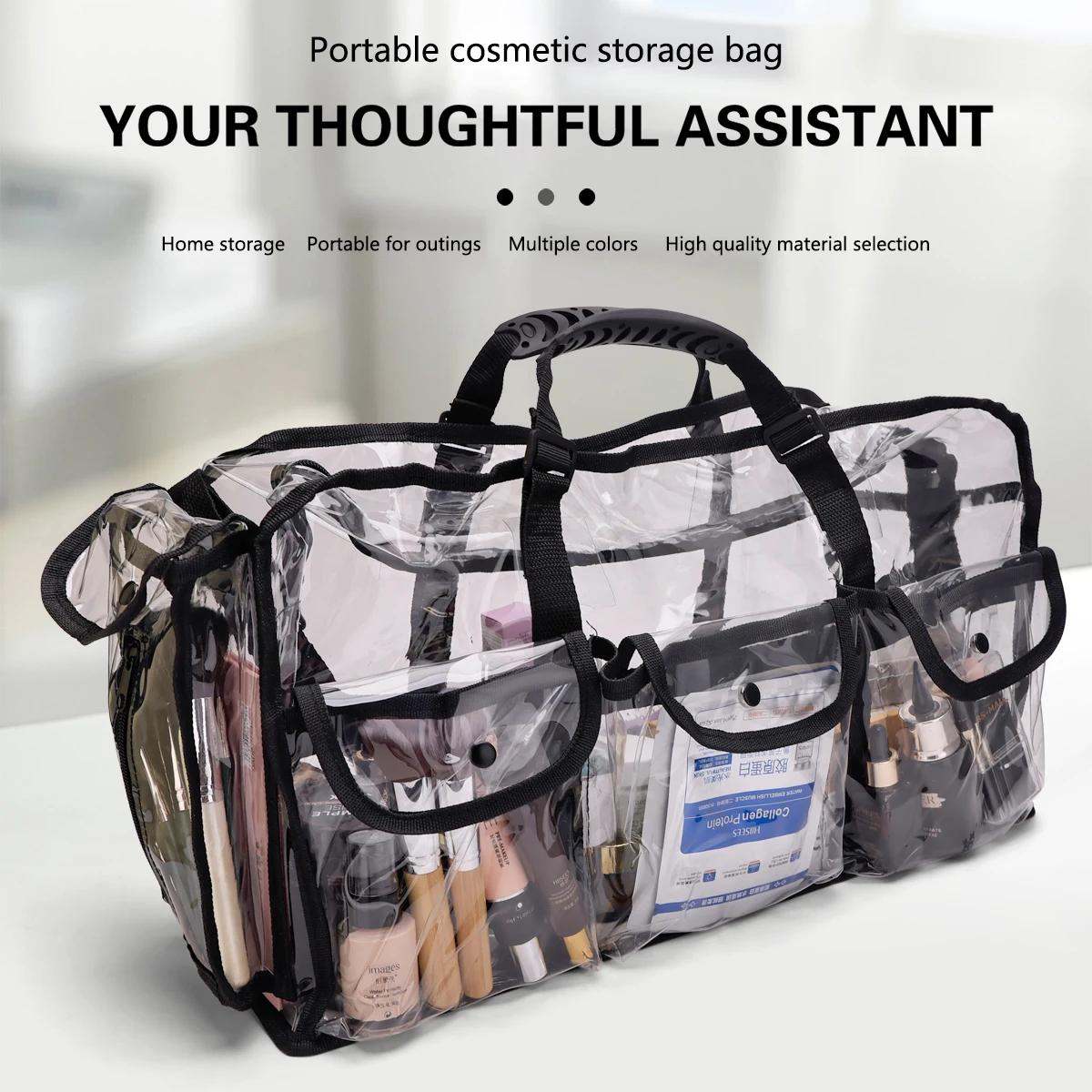 Sacs de maquillage pour femmes, sac à dos pour outils de brosse de maquillage, rangement de coiffure