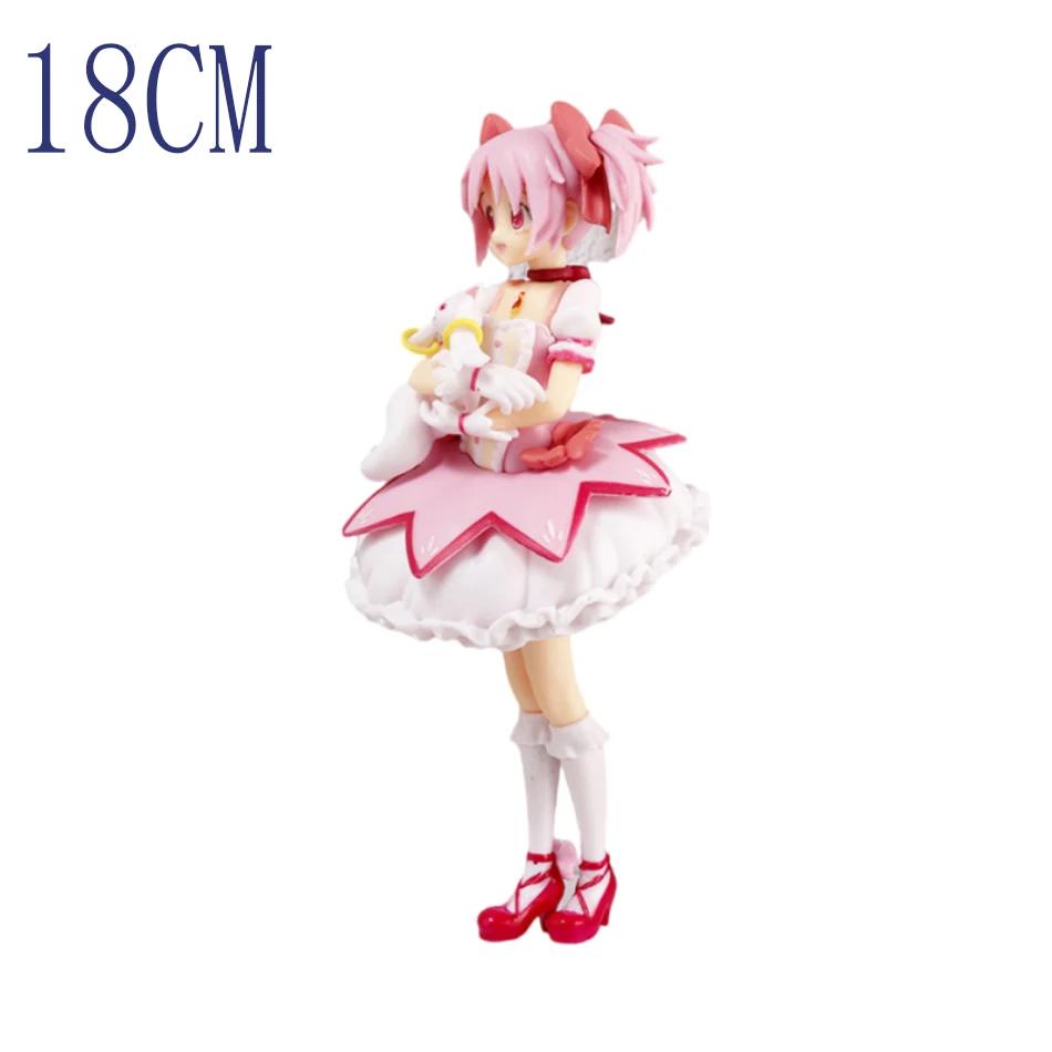 18CM Puella Magi Madoka Magica Aniem Figure Kaname Madoka fille magique PVC Anime figurines modèle A
