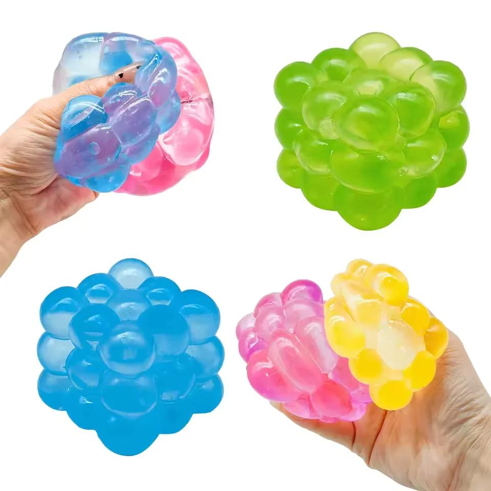 1Pc nouveau bonbons tridimensionnels pétrissage musique adulte soulagement du Stress presser jouets 