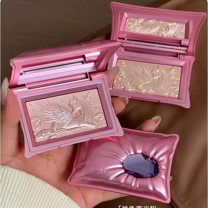 Palette de fards à paupières Qianyan Cheeryep Pillow Gem House Edition, illuminateur, maquillage pou