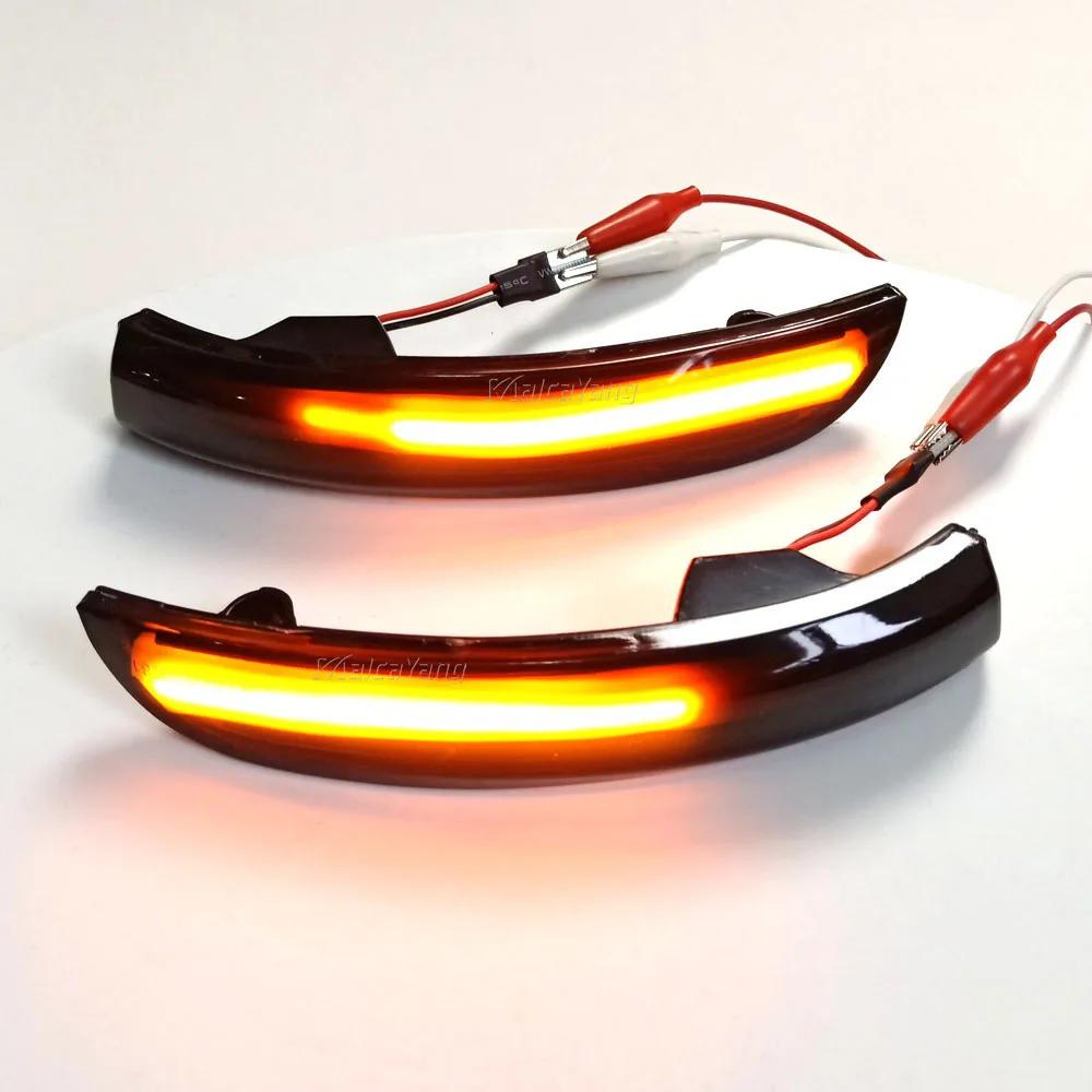 Clignotant dynamique LED pour Ford Kuga Ecosport, indicateur de rétroviseur latéral séquentiel 2013 