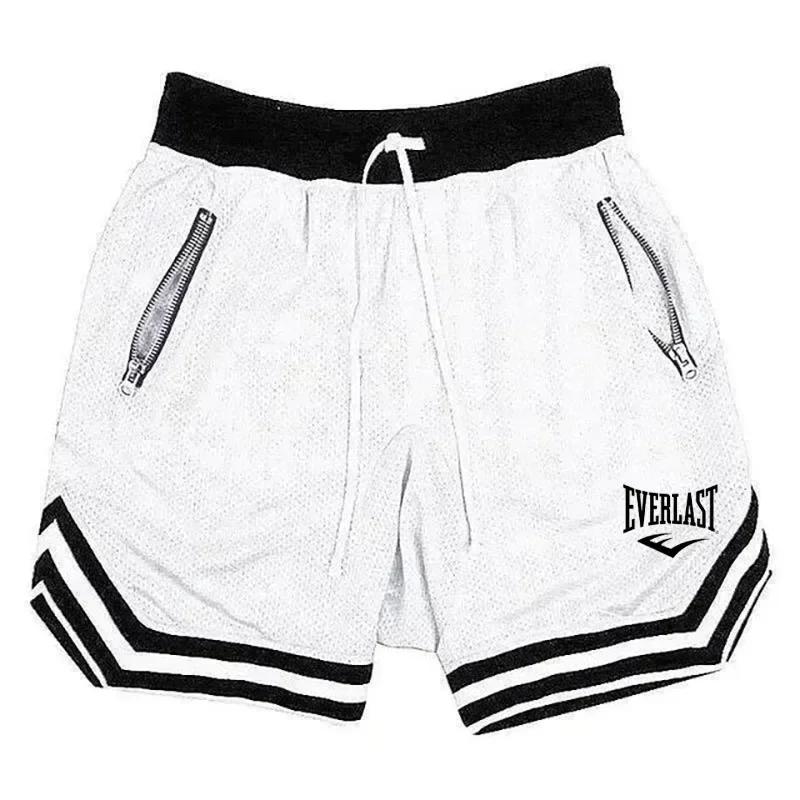 Shorts de basketball EVERLAST 2026 pour hommes – Nouveauté été, décontracté, ample, respirant, en ma