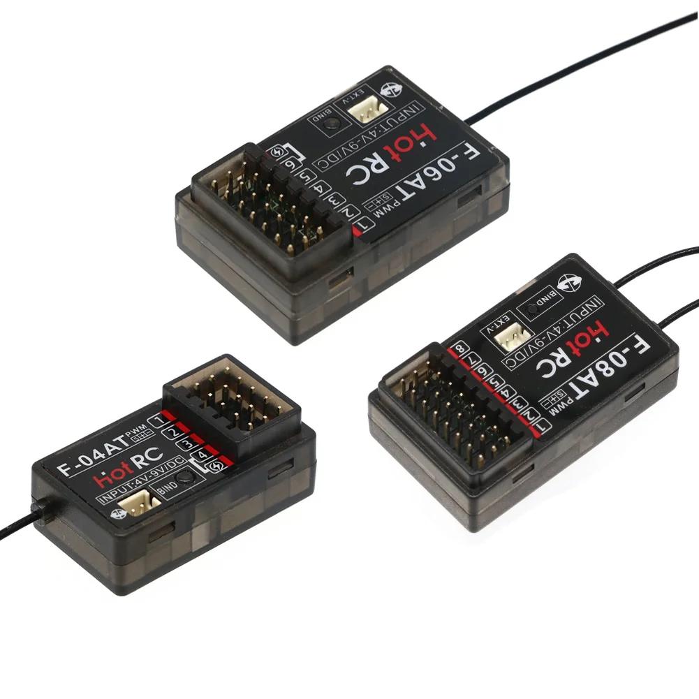 HOTRC 2.4 Ghz F-04A F-06A F-08A F-01A F-04AT F-06AT F-08AT F-01AT 4/6/8Ch récepteur Rc pour émetteur
