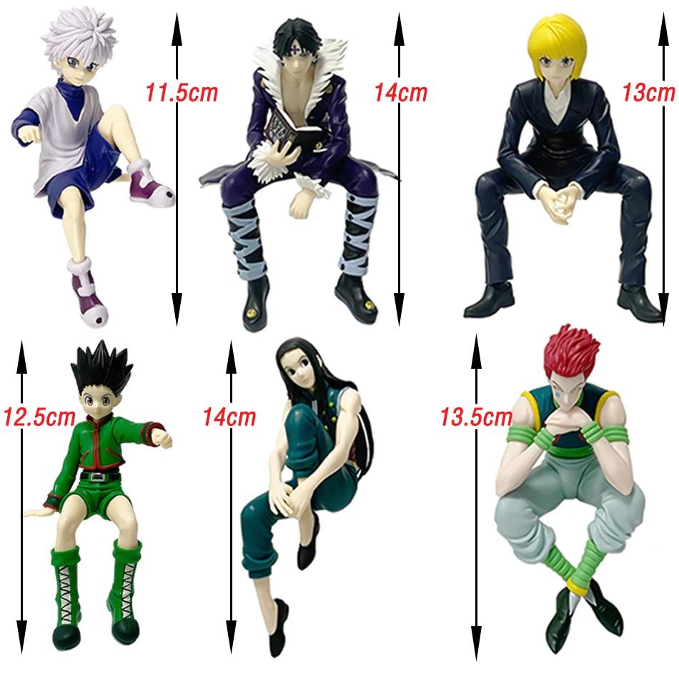 Hunter X Hunter – figurines d'action Anime 11-14cm, Gon Freecss Alluka Zoldyck Chrollo Lucilfer Kura
