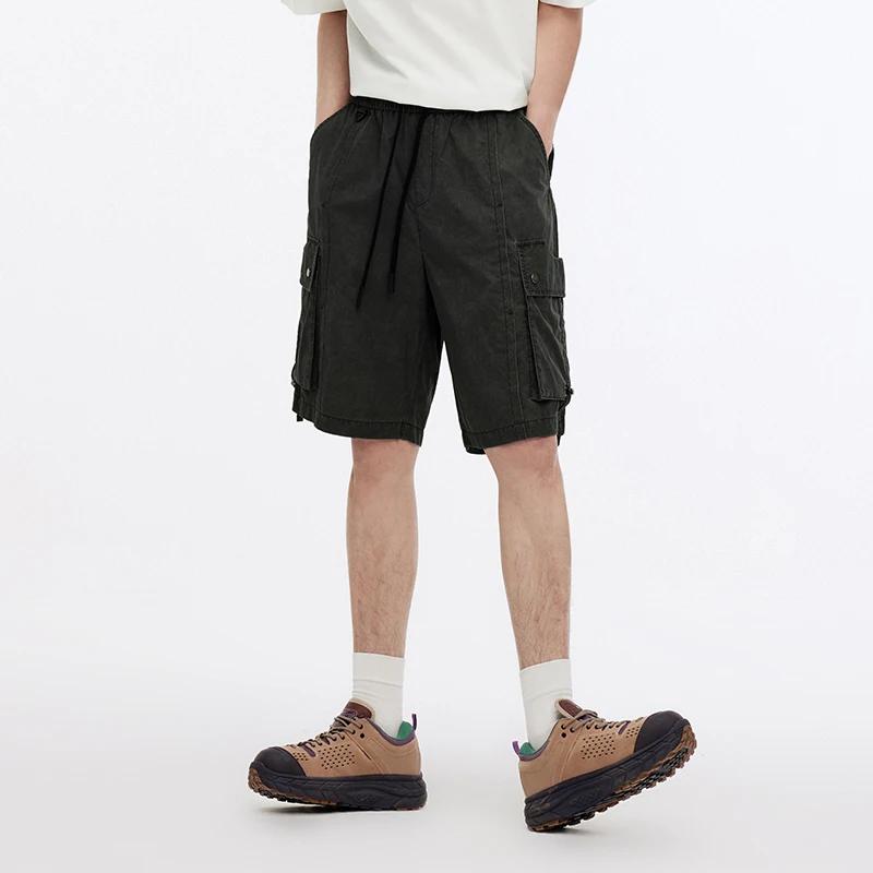 Shorts Homme Semir 2026 Rétro, Style Workwear, Très Amples, Longueur Genou, Décontractés, Tendance S