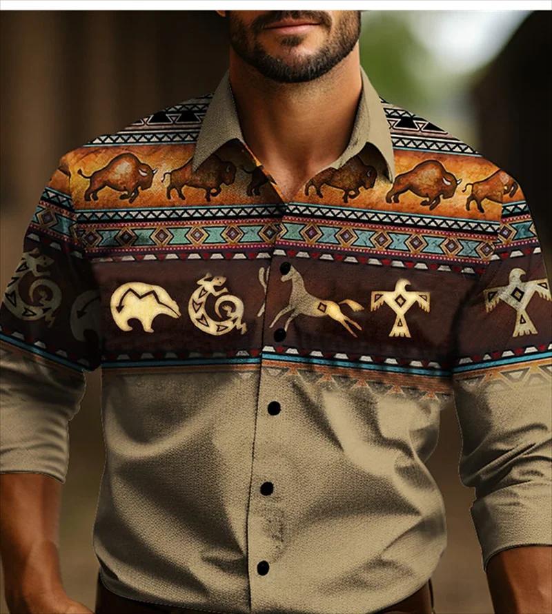 Style occidental nouveaux hommes chemise à manches longues mince mode décontracté confortable Simple