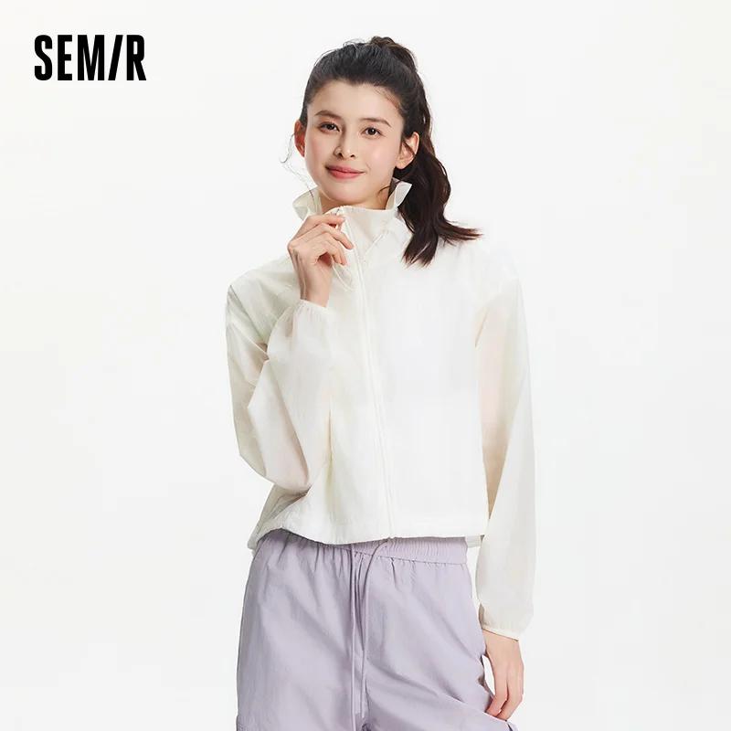 Veste UV Femme Semir 2026 – Col court, coupe ample, sensation fraîche, style décontracté élégant, do