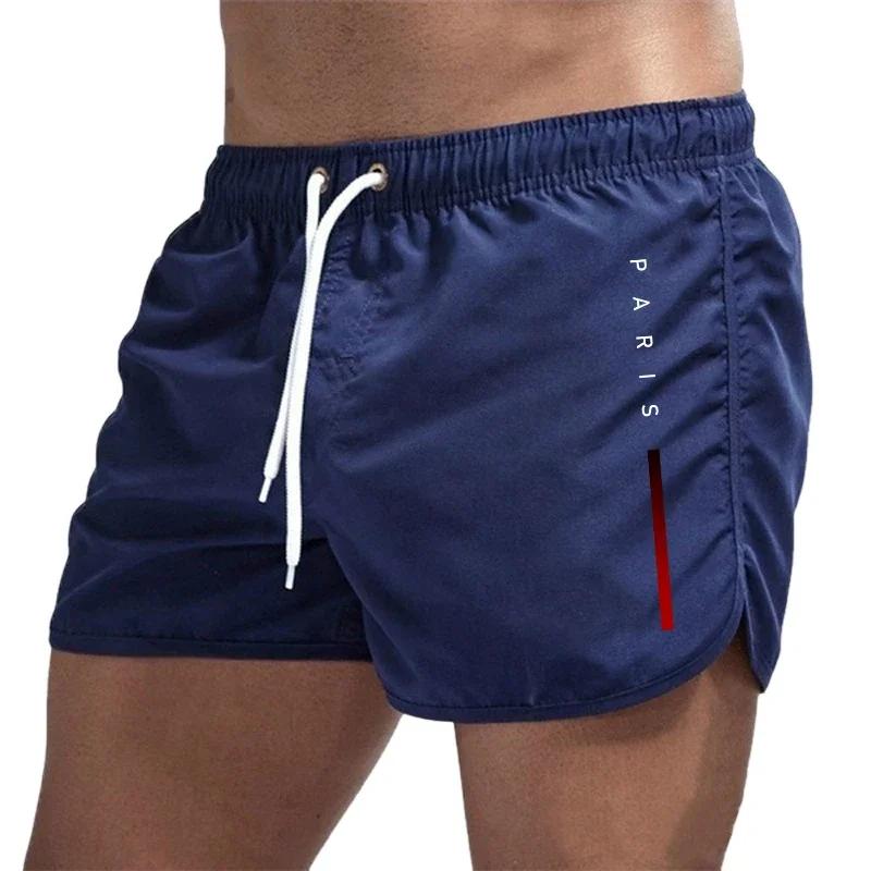 Shorts de plage imprimés pour hommes, décontractés, séchage rapide, pour le surf, la natation, le jo