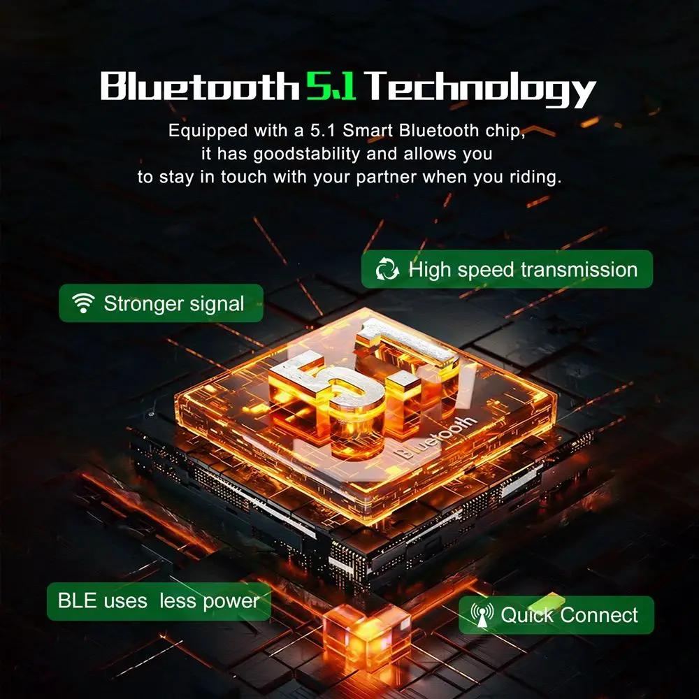 EJEAS V6 PRO +/PLUS casque de moto Bluetooth Interphone casque avec 800M BT Interphone communicateur