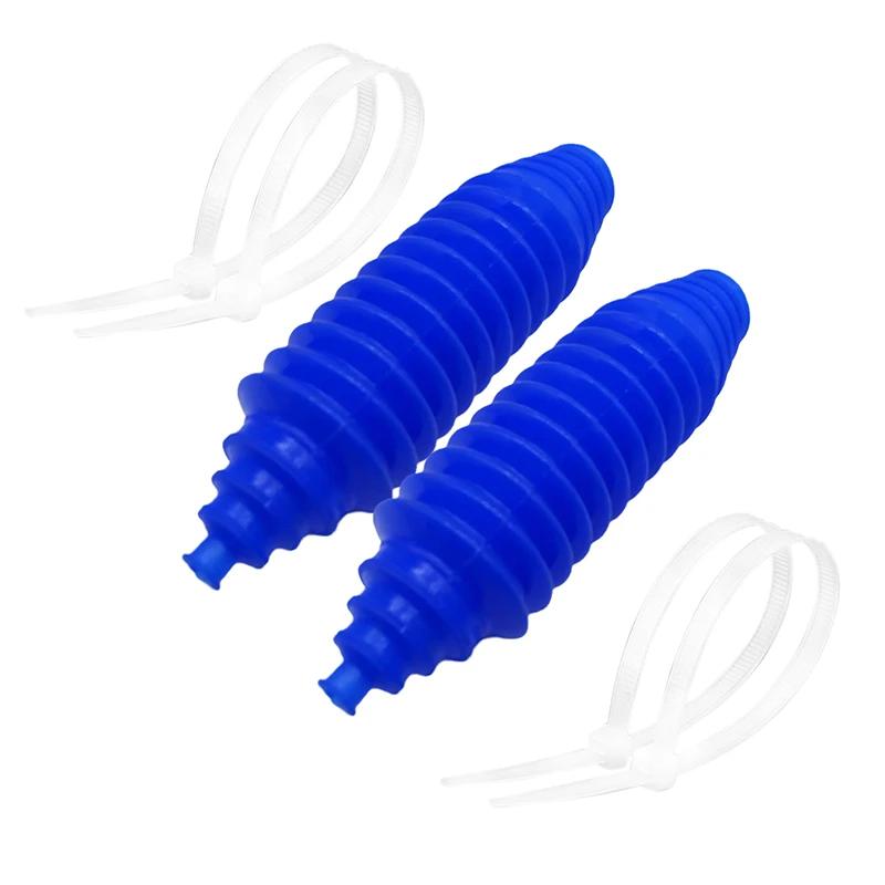 Kit universel de guêtre de botte de pignon de direction de crémaillère et de pignon en Silicone noir