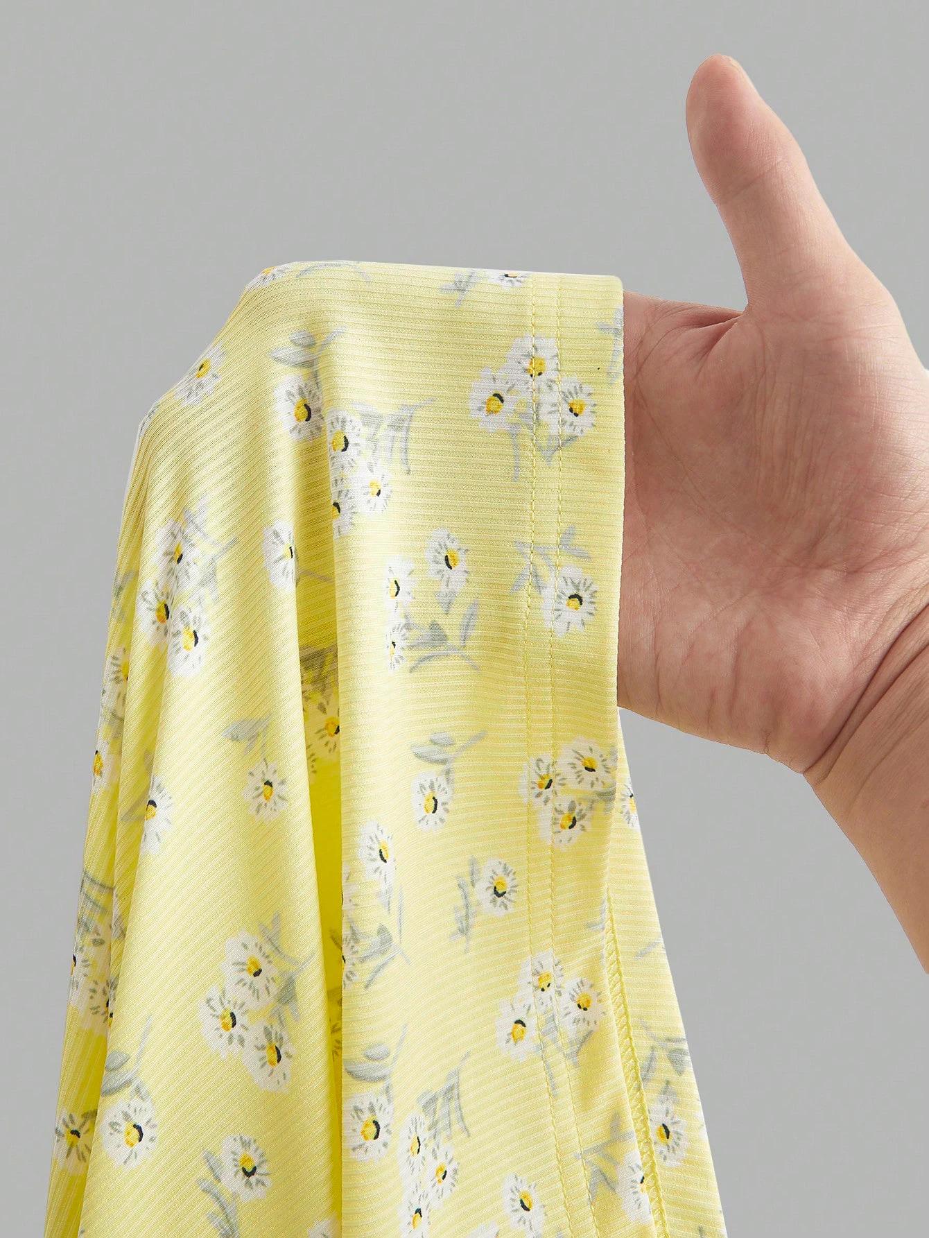Robe camisole florale élégante, sans manches, à fines bretelles, nouvelle mode