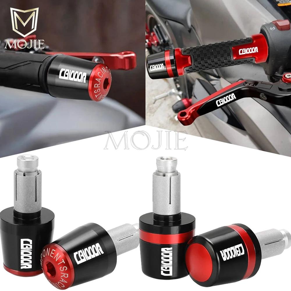 Leviers d'embrayage de frein de moto guidon extrémités de la poignée poignées pour Honda CB1000R 200
