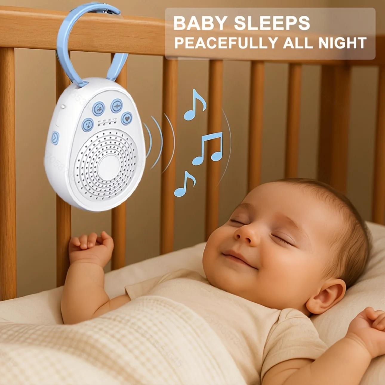 Machine à bruit blanc pour bébé, endormissement en 3 minutes, 20 sons apaisants, appareil de sommeil