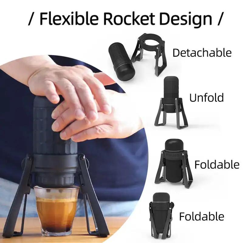 STARESSO Louisiana RESbucMirage-Machine à expresso portable, cafetière manuelle, cafetière à brassag