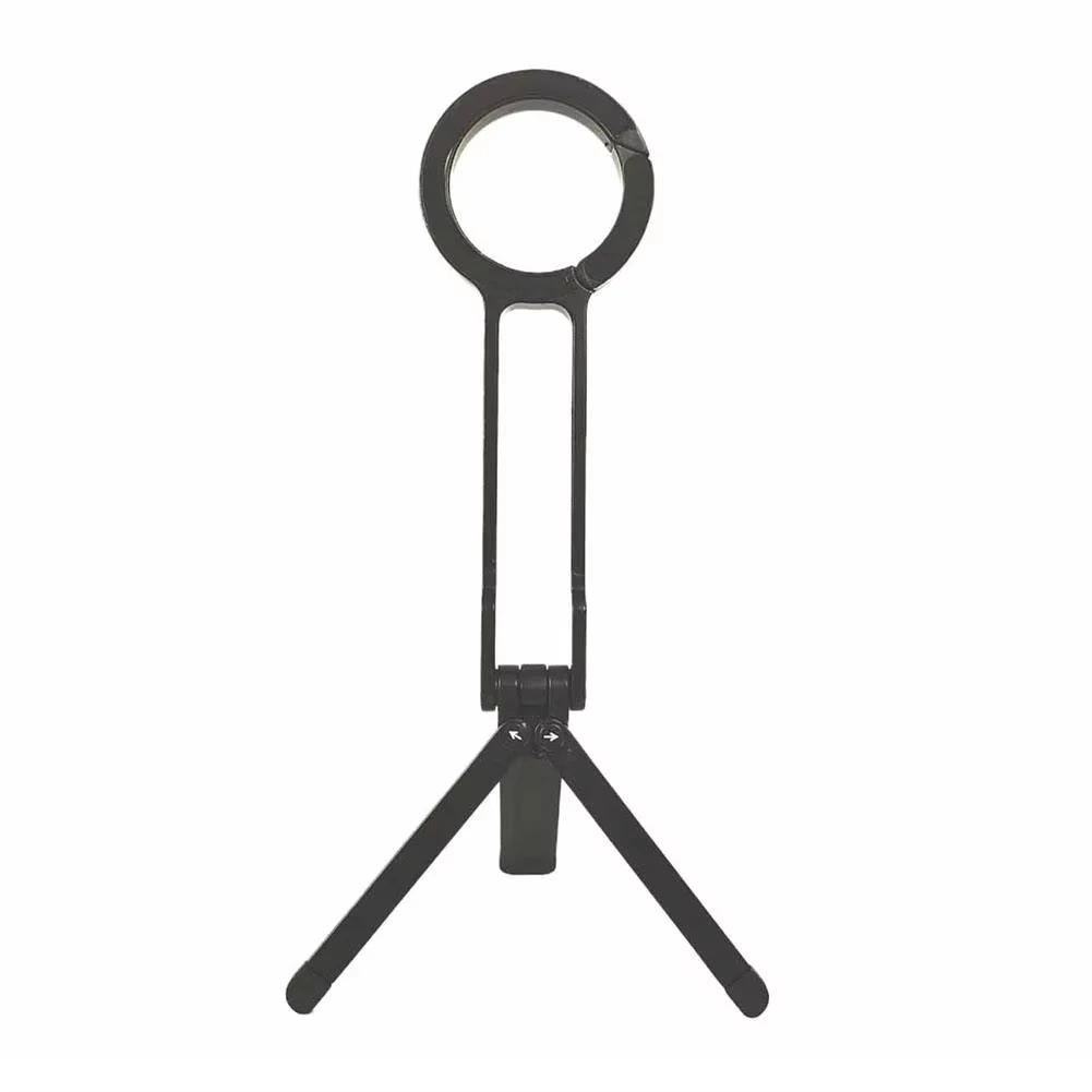 Trépied de téléphone pliable monté sur mousqueton pour iPhone 17 16 15, trépied magnétique Portable
