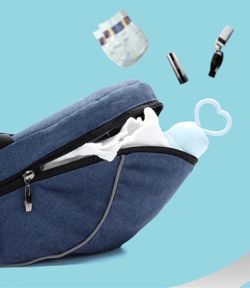 Porte-siège de hanche bébé ergonomique - Tabouret de maintien - Sac à dos siège hanche voyage