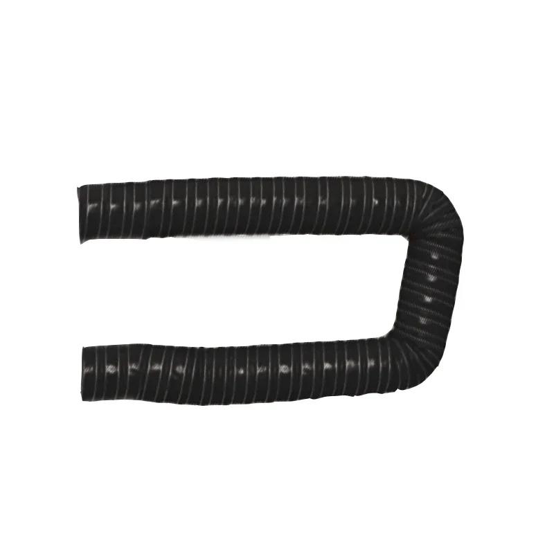 Tuyau d'admission d'air universel noir pour capot de voiture, 1M, tuyau de conduit d'air, Tube résis