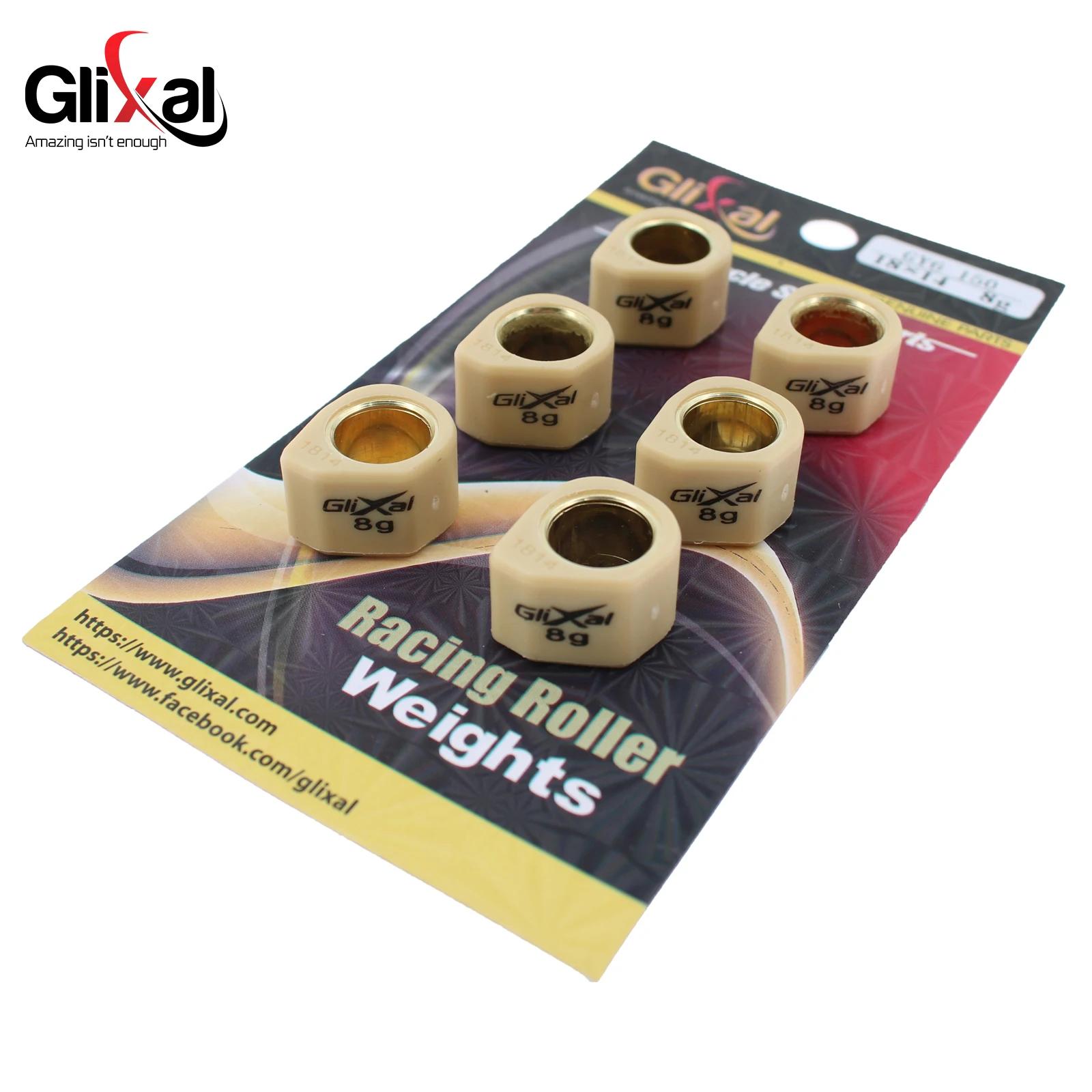 Glixal 18x14mm poids de rouleau coulissant de course haute Performance, curseurs de variateur polygo