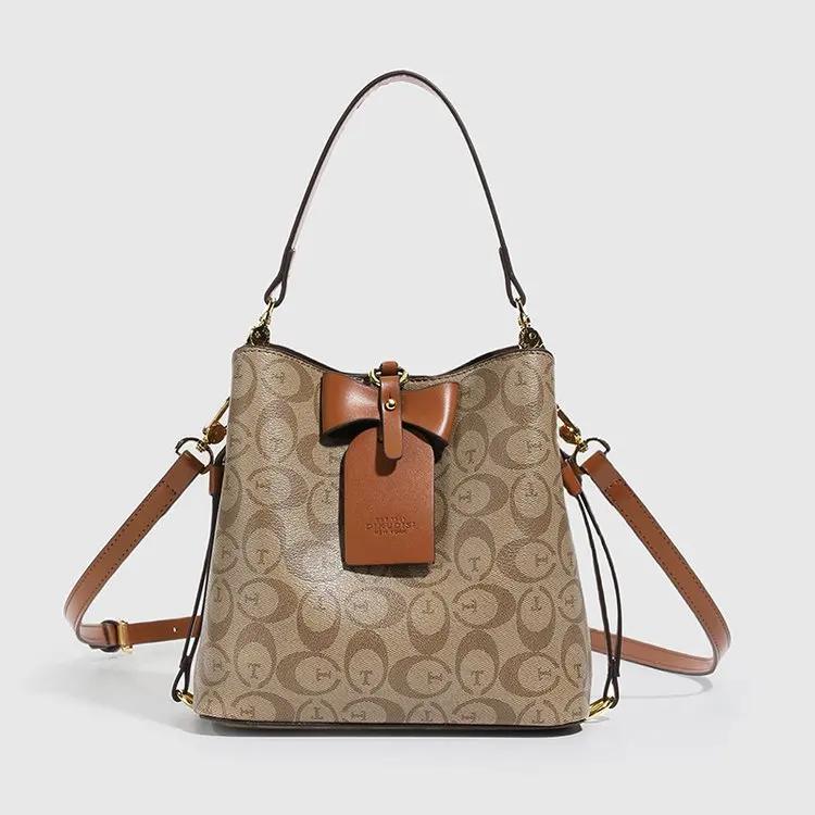 Sac à langer unique et original de style rétro vintage pour femme, sac bandoulière de luxe de marque