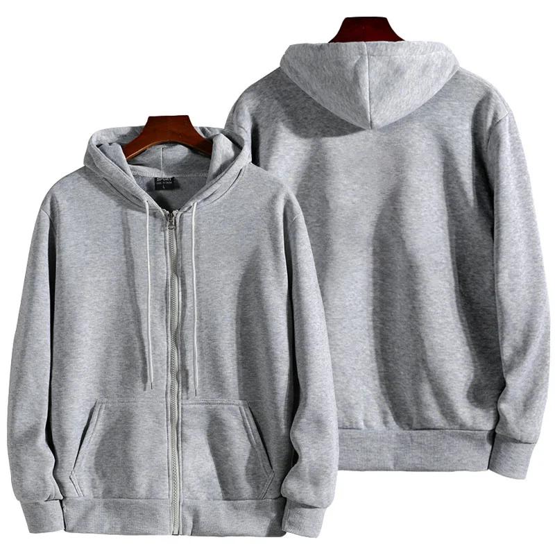 Sweat à capuche à manches longues pour femmes et hommes, sweats à capuche zippés, vêtements de sport