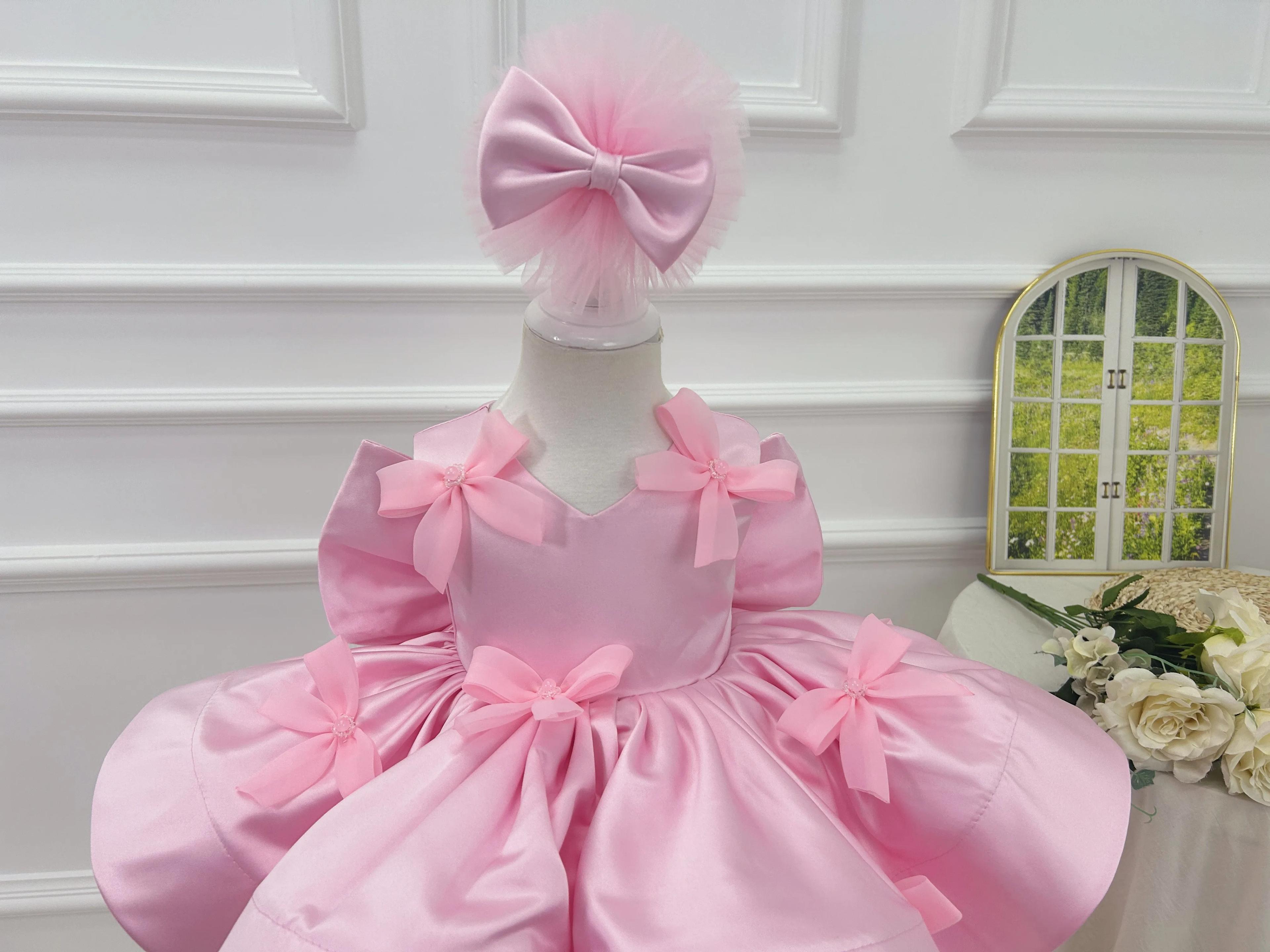 KLFLGT – robe de fête d'anniversaire pour bébé fille, tenue de concours élégante, formelle, de noël,