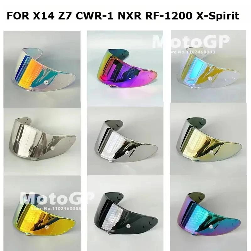 Visière de casque pour SHOEI X-14 X14 Z-7 Z7 CWR-1 CWR1 NPoly RF-1200 RF1200 X-Spirit III XSpirit 3 