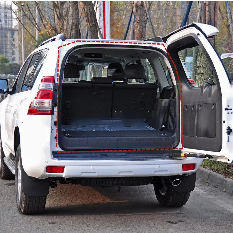 Bande d'étanchéité de hayon de coffre arrière de voiture, caoutchouc noir, Toyota Land Cruiser Prado