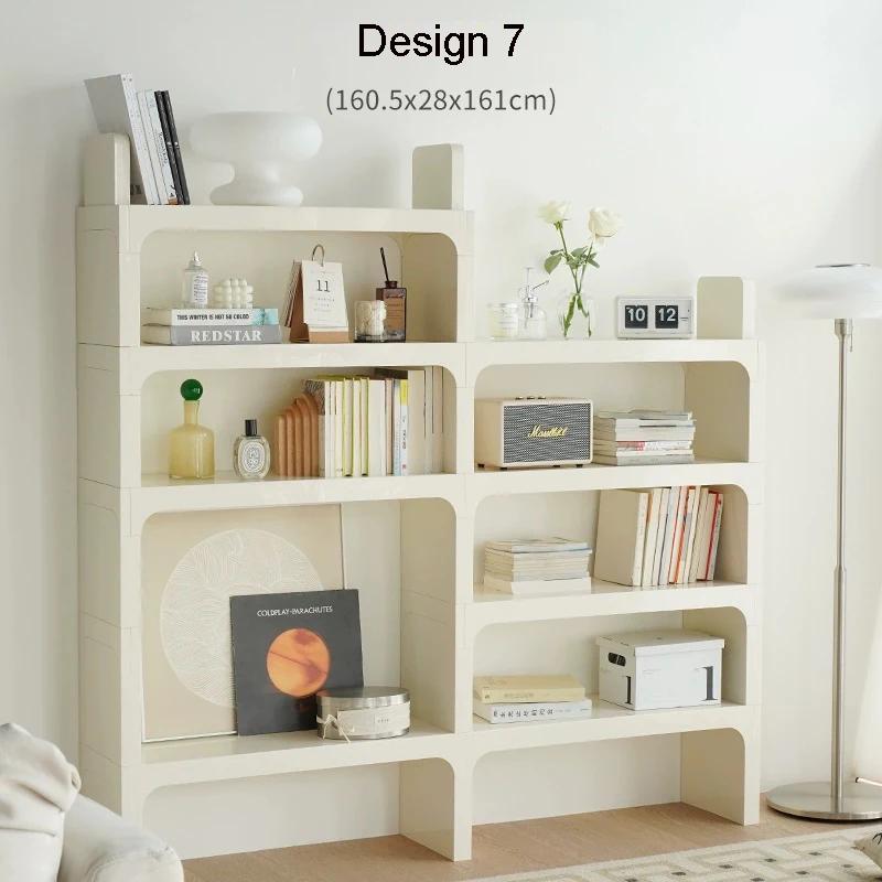 Tech-Étagère de Rangement Modulaire en Plastique ABS, Meuble de Bricolage, Bibliothèque, Taille Pers