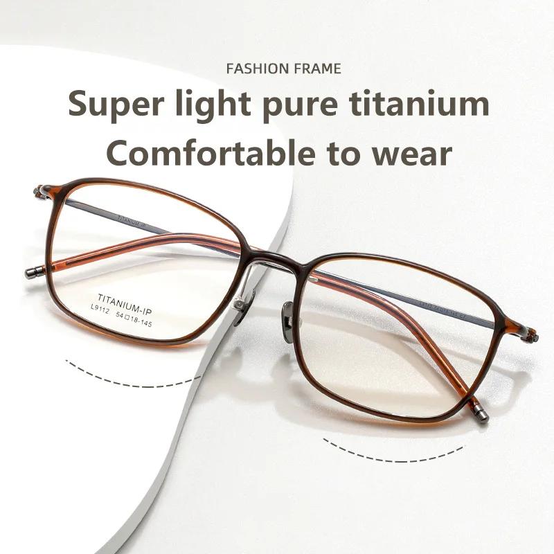 Lunettes ultralégères TR90 pour hommes et femmes, monture ronde rétro, sur Prescription, optique-lun