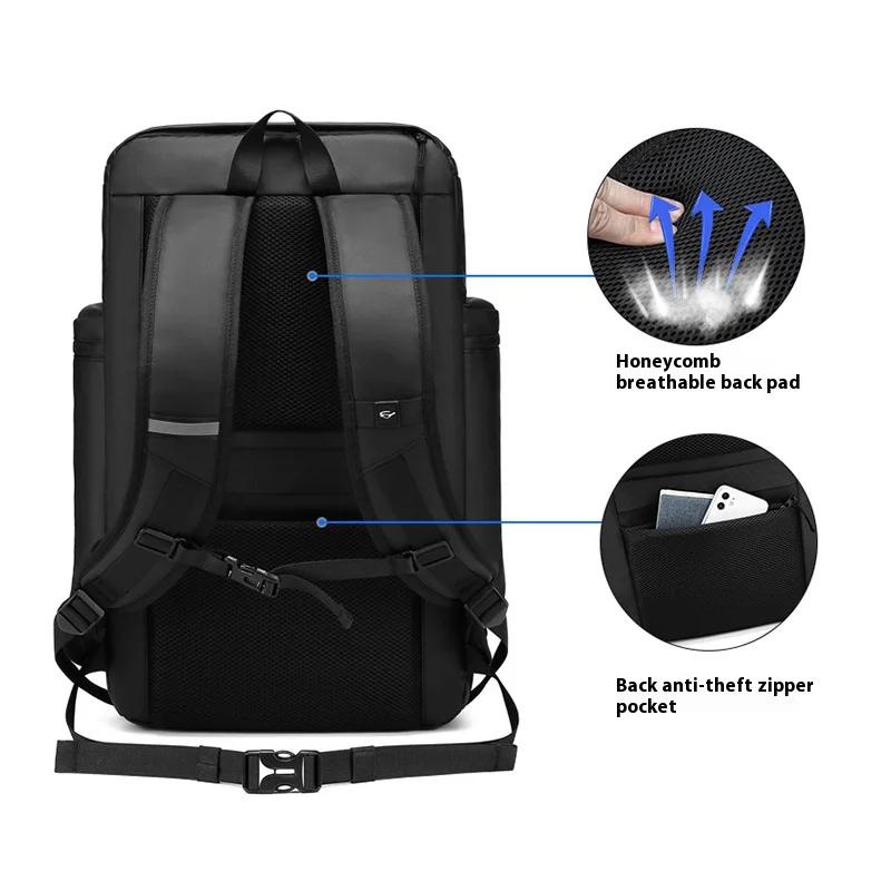 Sac à dos de voyage de grande capacité pour hommes, sac à dos de trekking de randonnée étanche 50L a