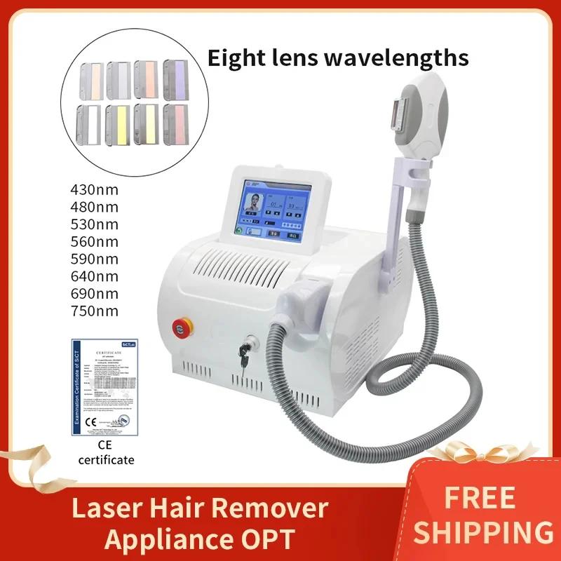 Appareil de beauté 500 000 impulsions laser pour épilation indolore, raffermissement de la peau, écl
