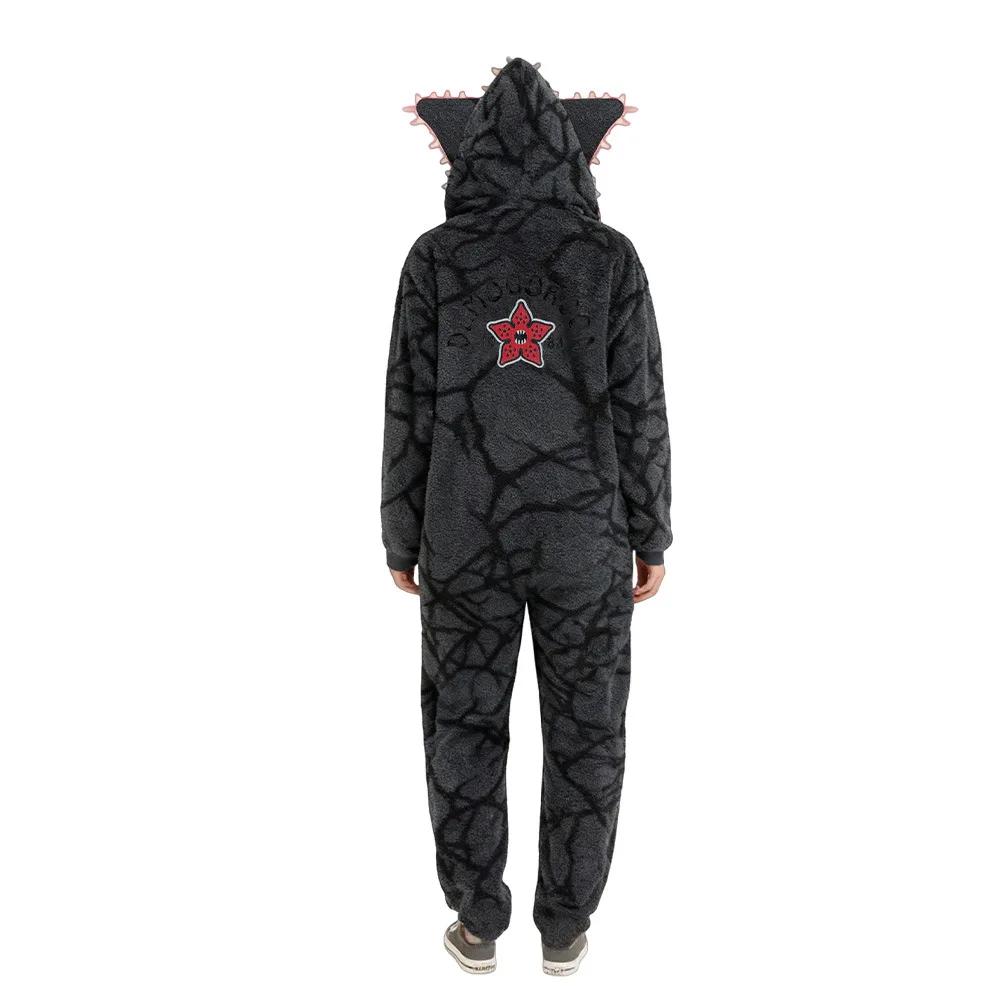 Pyjama d'hiver pour enfants et adultes, pyjama étranger, plante Demogorgon, combinaison pour adultes