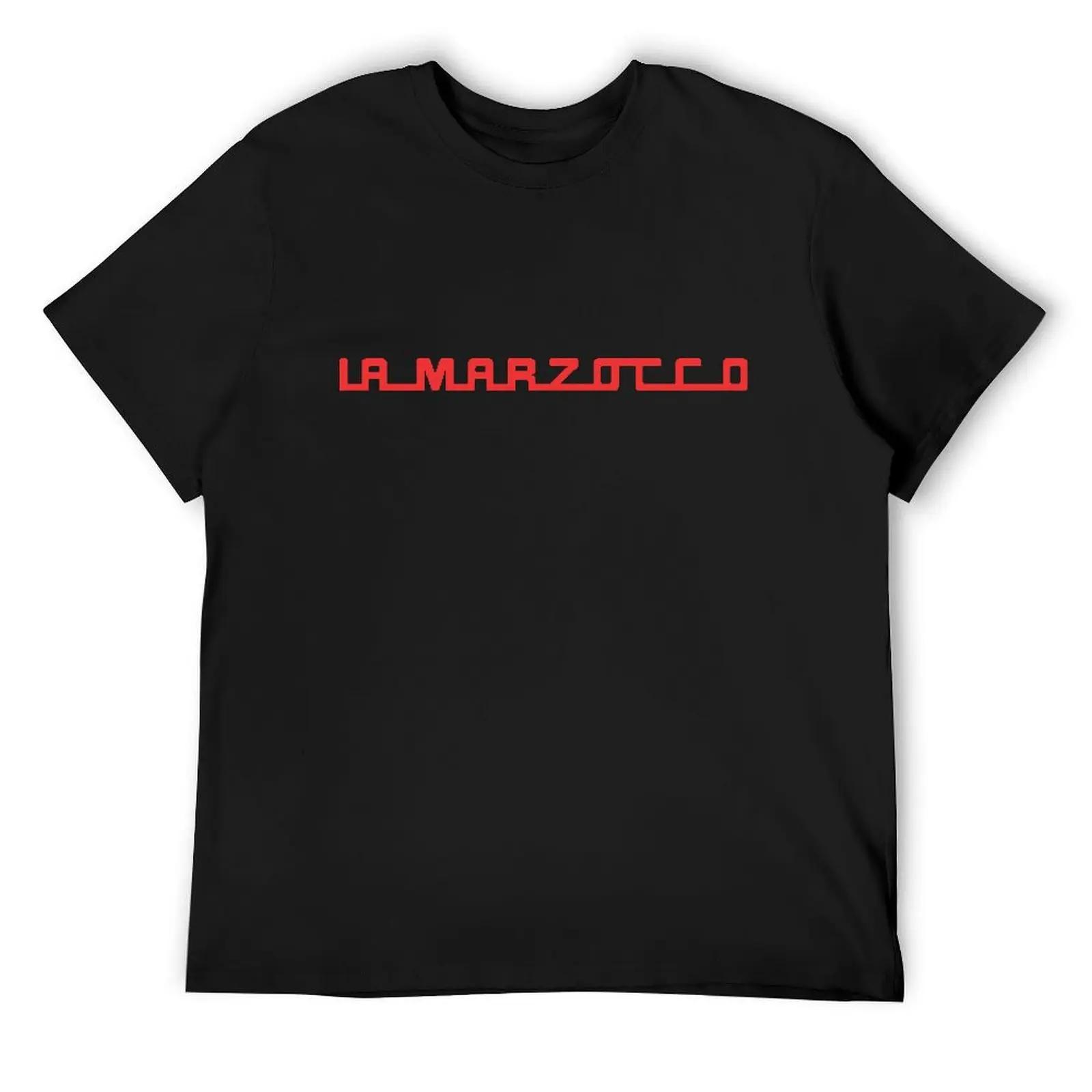 T-shirt de machine à café de marque LA MARZOCCO pour hommes, t-shirt anime, vêtements vintage à séch