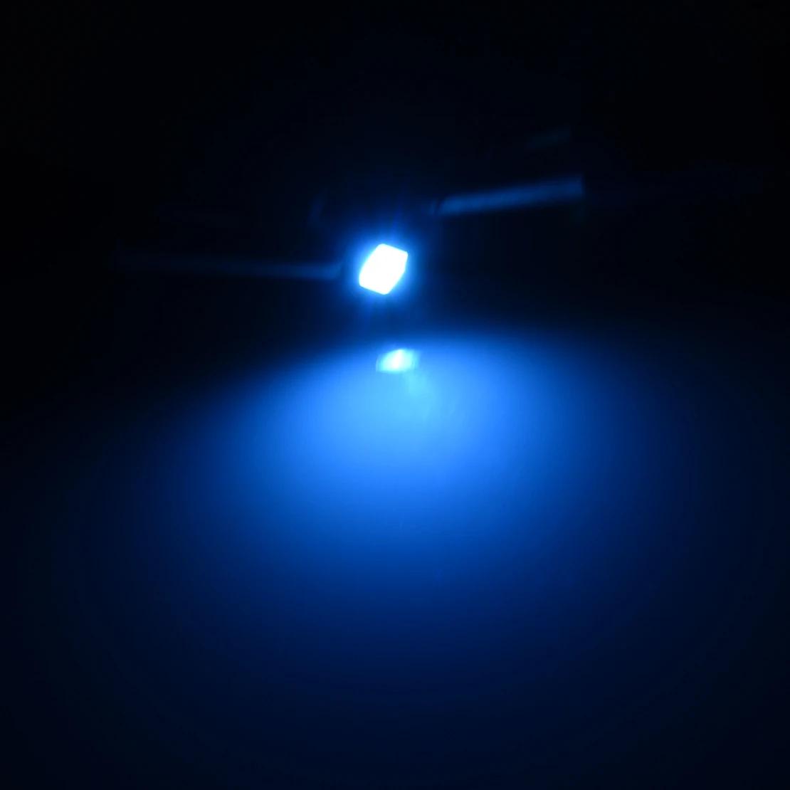 Ensemble d'ampoules LED pour le climat, bleu glacé T4 T4.2 Neo cale 1SMD LED, tableau de bord, ampou